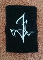 Insomnium polsband, zweetband met geborduurd logo, Ophalen of Verzenden, Nieuw, Gebruiksvoorwerp