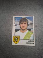 Panini sticker Voetbal 89. Speler Marco Koorman FC Groningen, Verzenden, Zo goed als nieuw, Sticker