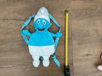 Zgan, niet kapot, pluche smurf knuffel rugzak schooltas, Verzamelen, Smurfen, Ophalen, Zo goed als nieuw, Gebruiksvoorwerp