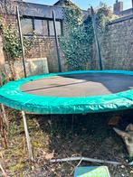 Berg trampoline Favorite 330 inclusief veiligheidsnet, Ophalen of Verzenden, Gebruikt
