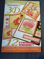 3D Piramide borduurboek nr. 3 met 12 creatieve ideeën, Hobby en Vrije tijd, Kaarten | Zelf maken, Overige typen, Ophalen of Verzenden
