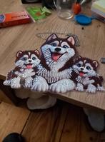 Diamond Painting raam hangers Huskies, Hobby en Vrije tijd, Knutselen, Ophalen, Zo goed als nieuw, Knutselwerk