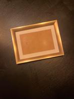Gouden fotolijst 10x15 cm - Perfect voor Kerst!, Ophalen of Verzenden, Zo goed als nieuw