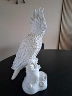 Grote decoratieve kaketoe/papegaai, design beeld, 35 cm hoog, Antiek en Kunst, Kunst | Designobjecten, Ophalen of Verzenden