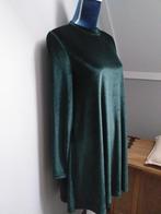 Only feestelijke fluwelen jurk, donkergroen, maat XS., Only, Ophalen of Verzenden, Zo goed als nieuw, Maat 34 (XS) of kleiner