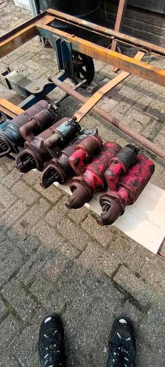 5 x startmotor loop/sloop oldtimer trekker tractor hobby, Doe-het-zelf en Verbouw, Motoren, Gebruikt, Ophalen