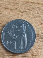 Italië 100 lire 1956, Postzegels en Munten, Munten | Europa | Niet-Euromunten, Ophalen of Verzenden