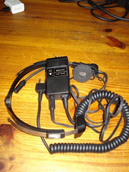 Te koop Icom headset HS-10SB, Telecommunicatie, Portofoons en Walkie-talkies, Gebruikt, Toebehoren, Ophalen of Verzenden