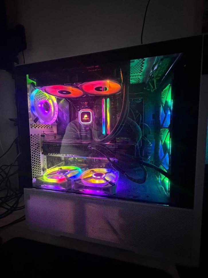 RTX 5070 - 7800x3d Game PC, Computers en Software, Desktop Pc's, Zo goed als nieuw, 4 Ghz of meer, HDD, SSD, 32 GB, Met videokaart