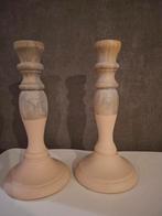 Rivièra Maison Kaarsenstandaard Set kleur Oud Rose, Ophalen of Verzenden, Zo goed als nieuw, Overige materialen, Minder dan 25 cm