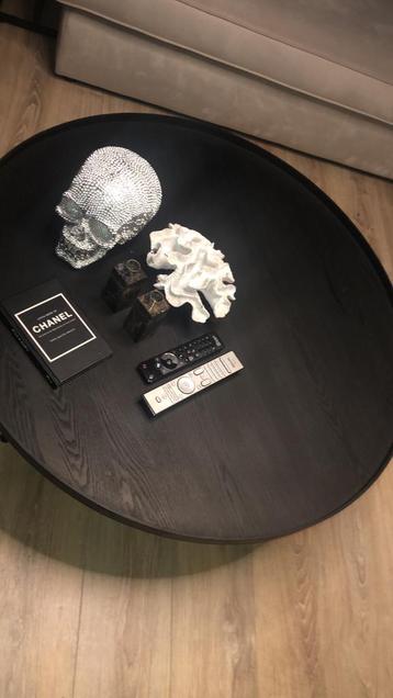 Woood mesa salontafel xxl 100cm dia