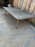 Lage tuintafel, Tuin en Terras, Tuintafels, Ophalen, Zo goed als nieuw, Rechthoekig, Teakhout