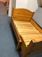 Uitschuifbaar peuter/groot bed - 90cm breed, Huis en Inrichting, Ophalen, 90 cm, Eenpersoons, Bruin