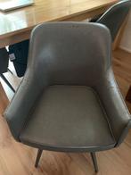 Eetkamerstoelen zes stuks, Huis en Inrichting, Stoelen, Ophalen, Kunststof, Gebruikt, Vijf, Zes of meer stoelen