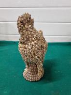 Beeld haan van schelpen retro, Verzamelen, Beelden en Beeldjes, Ophalen of Verzenden