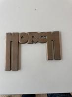 Vintage Horch Logo Embleem, Ophalen of Verzenden, Gebruikt, IJzer, Overige typen