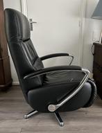 Hukla relaxfauteuil/ relaxstoel, Ophalen, Gebruikt, 75 tot 100 cm, Leer