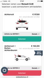 Solaplexius Renault Clio vanaf 2020, Ophalen of Verzenden, Renault