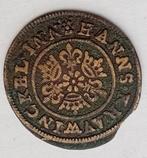 Antieke Rekenpenning Hans Krauwinckel Munt Middeleeuwen, Ophalen of Verzenden, Overige materialen