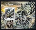 c.afrika 2018 pf blok uilen owls vogels birds, Ophalen of Verzenden, Postfris, Dier of Natuur