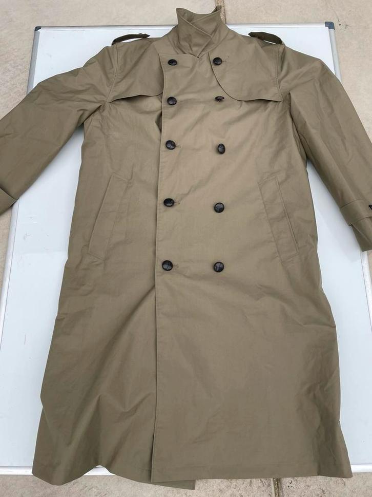 Overjas defensie (groen) maat 48, Verzamelen, Militaria | Algemeen, Landmacht, Kleding of Schoenen, Nederland, Ophalen of Verzenden
