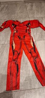 2x Iron Man Carnavalspak Maat 134/140, Kinderen en Baby's, Carnavalskleding en Verkleedspullen, Ophalen, Gebruikt, 134 t/m 140