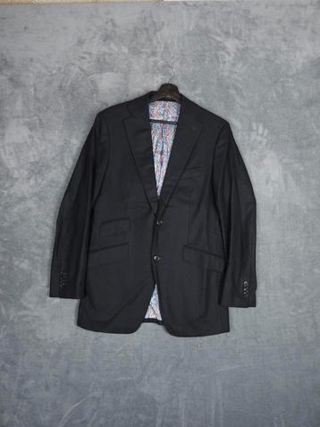 Suitsupply Colbert Blazer Zwart Wol Super 100’s 48 Pak beschikbaar voor biedingen