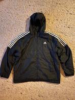 Adidas Windjack Zwart XL - Iconische Strepen, Kleding | Heren, Jassen | Winter, Zwart, Maat 56/58 (XL), Ophalen of Verzenden, Adidas