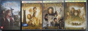3x The lord of the rings + the Hobbit - Two disc special ed. beschikbaar voor biedingen