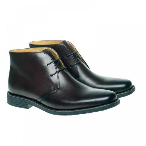 Nette Chukka boots leder Steptronic zwart  maat 45, Kleding | Heren, Schoenen, Nieuw, Boots, Zwart, Ophalen of Verzenden