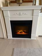 Mooie Klassieke Schouw met Elektrische Haard, Ophalen, Gebruikt, Vrijstaande haard, Elektrische haard