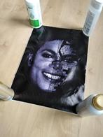 Canvas poster Michael Jackson, Huis en Inrichting, Woonaccessoires | Schilderijen, Tekeningen en Foto's, Minder dan 50 cm, Nieuw