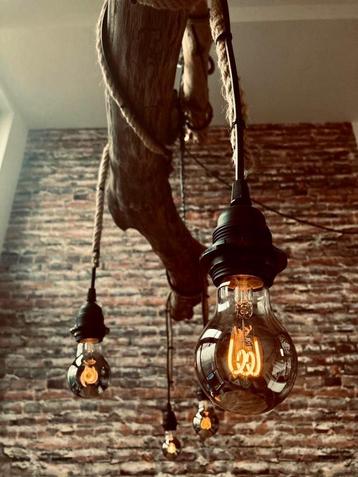 Sfeervolle hanglamp voor boven eettafel - 5 lichts beschikbaar voor biedingen
