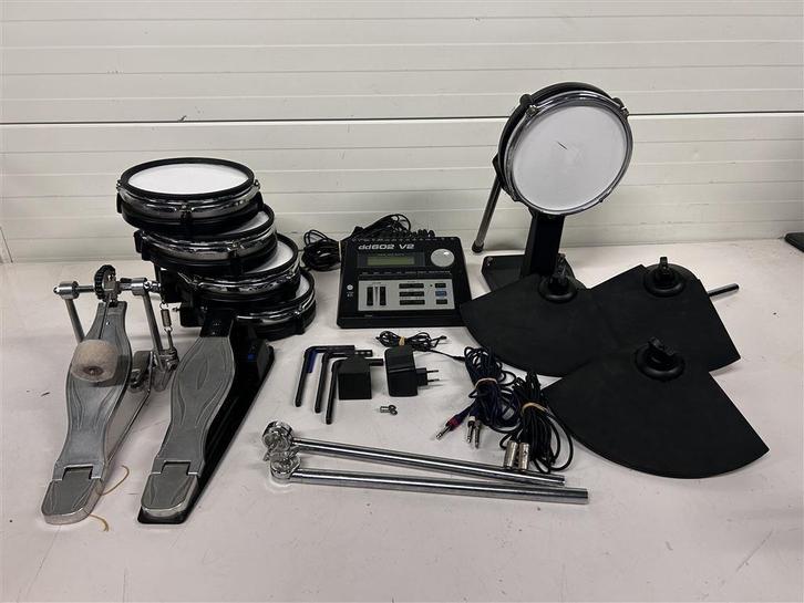 A6963. DD602 V2 digitaal drumstel met toebehoren, Muziek en Instrumenten, Drumstellen en Slagwerk, Gebruikt, Overige merken, Ophalen of Verzenden