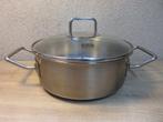 Fissler pan met glazen deksel, Ophalen of Verzenden, Gebruikt, Overige materialen, Koekenpan of Braadpan