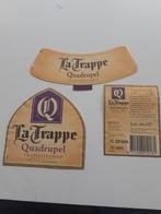 Etiket La Trappe Quadruppel, Verzamelen, Biermerken, Ophalen of Verzenden, Zo goed als nieuw