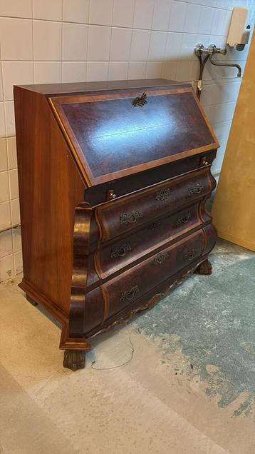 Antiek Bombe Secretaire/Schrijfkabinet beschikbaar voor biedingen