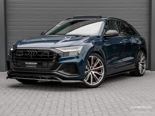 Audi Q8 55 TFSI E Quattro S-Line Pano RS-Stoelen Softclose H, Auto's, Audi, Bedrijf, Te koop, Q8, 360° camera, 4x4, ABS, Achteruitrijcamera
