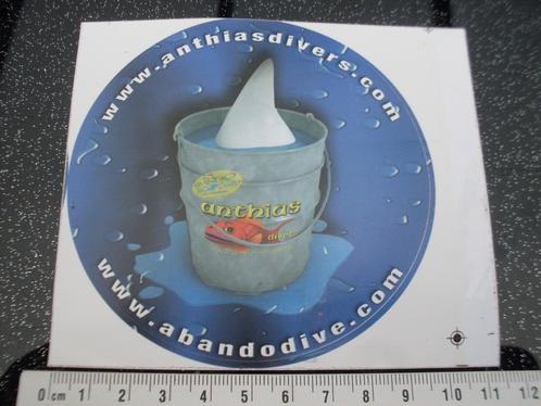 sticker anthiasdivers abandodive anthias divers abando dive, Verzamelen, Stickers, Zo goed als nieuw, Bedrijf of Vereniging, Verzenden