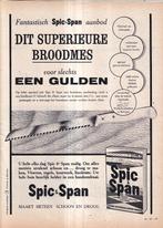 Retro reclame 1962 Spic & Span wasmiddel spaaractie broodmes, Verzamelen, Retro, Overige typen, Ophalen of Verzenden
