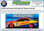 SCALEXTRIC C2520 AU V8 SUPERCARS; FORD FALCON ( Zeldzaam ), Overige merken, Nieuw, Scalextric, Ophalen of Verzenden