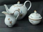 Vintage theeset.. theepot, suikerpot, melkkannetje. Puntgaaf, Ophalen of Verzenden, Zo goed als nieuw, Porselein, Overige typen
