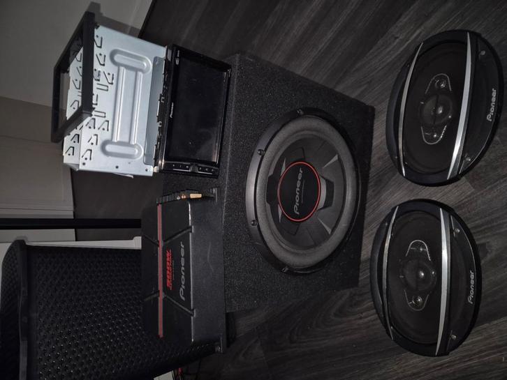 Pioneer set voor in de auto, Auto diversen, Autospeakers, Zo goed als nieuw, Ophalen of Verzenden