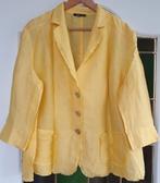 Frank Walder Blazer - Katoen - Maat XXL, Geel, Maat 46/48 (XL) of groter, Nieuw, Ophalen of Verzenden