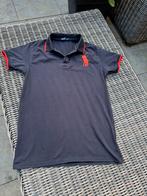 Ralph Lauren polo donkerblauw. 164 jongens shirt, Ophalen of Verzenden, Zo goed als nieuw, Maat 46 (S) of kleiner, Blauw