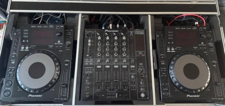 DJ Set pioneer 2x cdj 900 en djm 800, Muziek en Instrumenten, Dj-sets en Draaitafels, Dj-set, Pioneer, Ophalen
