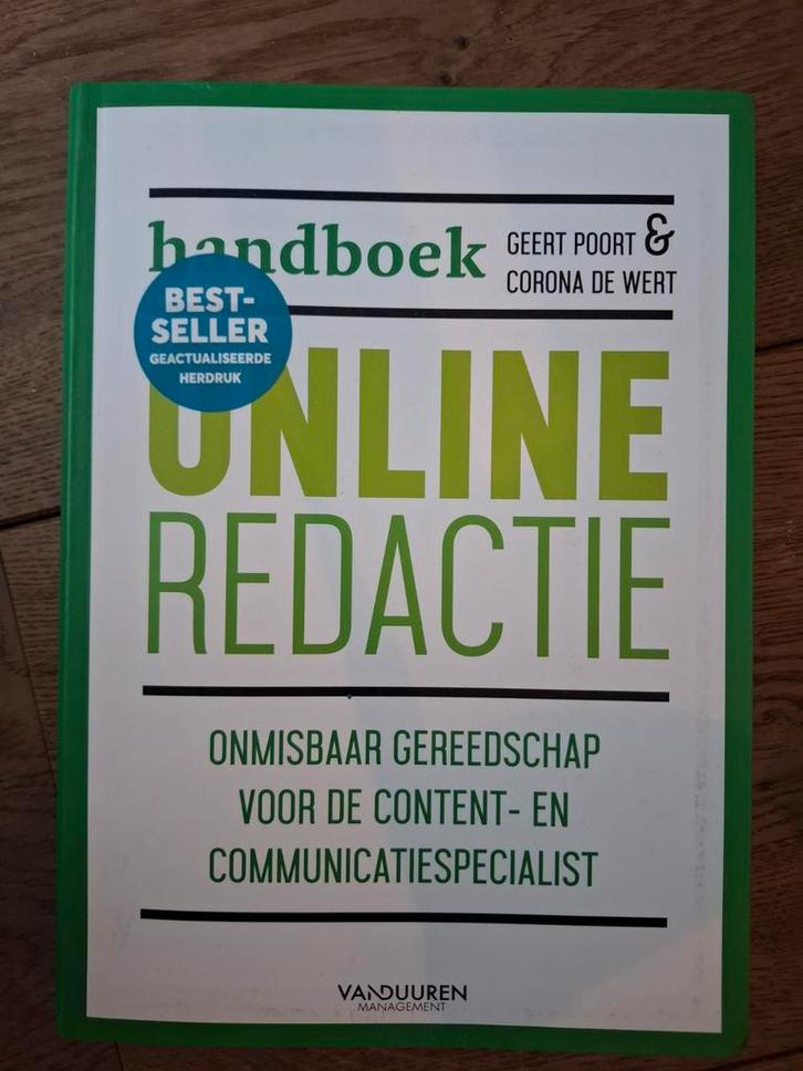 Handboek Online Redactie - Geert Poort & Corona de Wert, Boeken, Advies, Hulp en Training, Zo goed als nieuw, Ophalen of Verzenden