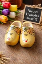 Geboorte cadeau Nieuwe houten kinderklompjes - Maat 12, Ophalen of Verzenden, Nieuw, Overige typen