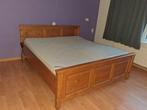 Tweepersoons bed 180x200 cm, Ophalen, Gebruikt, Bruin, Tweepersoons