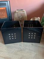 IKEA Kallax Lekman Bakken - Donkergrijs, Ophalen, Gebruikt, Kunststof, Minder dan 50 cm